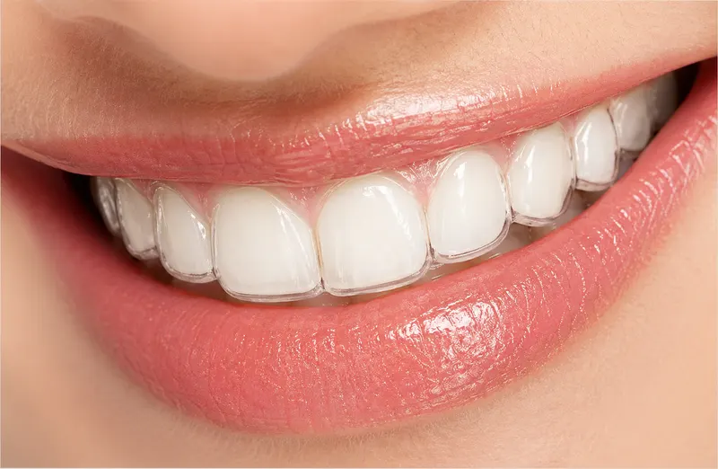 Clear simple aligner tray